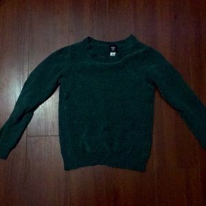 Dark green sweater